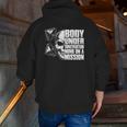 Body Under Construction Mind On A Mission Fitness Lovers Zip Up Hoodie Back Print