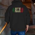 Cool Abuelo Mexican For Mexican Flag Zip Up Hoodie Back Print
