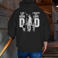 Dad A Sons First Hero A Daughters First Love Father's Day Zip Up Hoodie Back Print