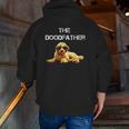 The Dood Father Men Golden Doodle Dog Lover Idea Zip Up Hoodie Back Print