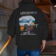 I Never Dreamed I'd Grow Up Fathers Day Sexy Camping Man Camping Zip Up Hoodie Back Print