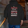 Fathers Day Quotes Daddy Loves Daughter Zip Up Hoodie Back Print
