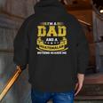 I'm A Dad And Guatemalan Nothing Scares Me Guatemala Zip Up Hoodie Back Print