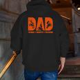 Mens Dad The Man The Myth The Legend For Motocross Lovers Zip Up Hoodie Back Print