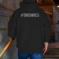 Mens Dadjokes Zip Up Hoodie Back Print Mens Dadjokes Zip Up Hoodie Back Print