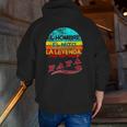 Papa El Hombre El Mito La Leyenda Mexican Dad Zip Up Hoodie Back Print