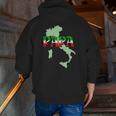 Papa For The Italian Father Zip Up Hoodie Back Print