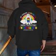 Parents Don't Accept I'm Your Dad Now Lgbt Pride Support Zip Up Hoodie Back Print