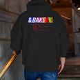 Shake And Bake Family Lover Dad Daughter Son Matching Zip Up Hoodie Back Print