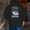 Uss Mariano G Vallejo Ssbn-658 Submarine Veteran Father Day Zip Up Hoodie Back Print