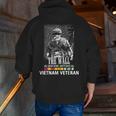 Vietnam Veteran The Wall All Gave Some 58479 Gave All Zip Up Hoodie Back Print