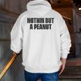Nothing But A Peanut Gym S Zip Up Hoodie Back Print
