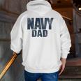US Navy Dad Zip Up Hoodie Back Print