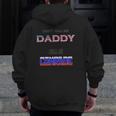 Don't Call Me Daddy Call Me Comrade Russian Flag Zip Up Hoodie Back Print
