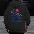 Fairy Godfather In Training Zip Up Hoodie Back Print
