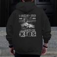 Mens I Asked God For A Best Friend He Sent Me My Kids Father's Day Zip Up Hoodie Back Print