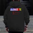 Shake And Bake Family Lover Dad Daughter Son Matching Zip Up Hoodie Back Print