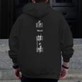 Word Of The Father Essential Zip Up Hoodie Back Print