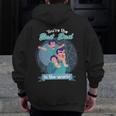 You're The Best Dad In The World Father's Day Zip Up Hoodie Back Print