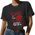 Brother Of The Birthday Girl Ladybug Bday Party Women Cropped T-shirt