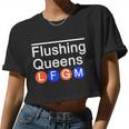 Flushing Queens Lfgm Tshirt Women Cropped T-shirt