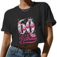 It's My 60Th Birthday Queen 60 Years Old Shoes Crown Diamond Women Cropped T-shirt