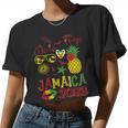 Jamaica Vacation Girls Trip 2023 Jamaican Souvenirs Women Cropped T-shirt