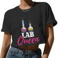 Lab Queen Lab Technician Medical Laboratory Scientist Women Cropped T-shirt