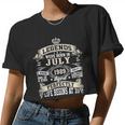 Legends Were Born In July 1989 Vintage 33Rd Birthday For Men & Women Women Cropped T-shirt