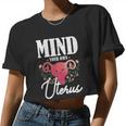 Mind Your Own Uterus Pro Choice V2 Women Cropped T-shirt