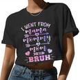 Mother I Went From Mama To Mommy To Mom To Bruh Mom Women Cropped T-shirt