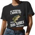 On Weekends I Hook Up With Big Girls Who Swallow Tshirt Women Cropped T-shirt