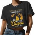 Some People Own A Mare But I Own A Queen Women Cropped T-shirt