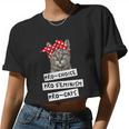 Pro Choice Pro Feminism Pro Cats Shirt Women Cropped T-shirt