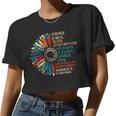 Rights Are Human Rights Feminist Retro Women Women Cropped T-shirt