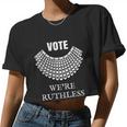 Vote We're Ruthless Feminist Women's Rights Women Cropped T-shirt