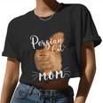 Womens Persian Cat Mom Female Cat Owner Persian Kitty Women Cropped T-shirt