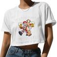 It's The Most Wonderful Time For A Beer Christmas Women Cropped T-shirt