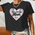 All-Star Baseball Mom Women Cropped T-shirt