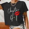 Chapter 41 Est 1981 41St Birthday For Women Women Cropped T-shirt