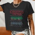 Christmas Things Ugly Christmas Sweater Women Cropped T-shirt