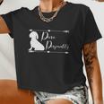 Dachshund Wiener Personality Doxie Mom Dog Lover V2 Women Cropped T-shirt