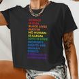 Equality Science Is Real Rainbow Women Cropped T-shirt