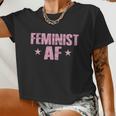 Feminist Af Tshirt Women Cropped T-shirt