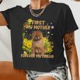 First My Mother Forever My Friend Dog Mom V3 Women Cropped T-shirt