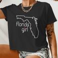 Florida Girl V3 Women Cropped T-shirt