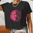 Flower The Best Therapist Has Fur And Four Legs Women Cropped T-shirt