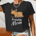 Frenchie Mom French Bulldog Women Cropped T-shirt