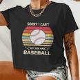 Baseball Mom Baseball Son Baseball Quotes Retro Baseball Women Cropped T-shirt