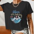 Mom Of The Birthday Girl Under The Sea Women Cropped T-shirt